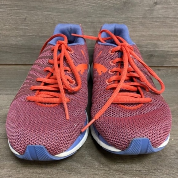 PUMA | Bravery 2 Running Sneakers Size 7 Red Blue - Picture 3 of 7